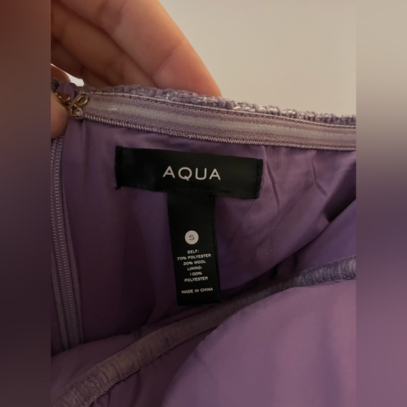 AQUA x Maeve Reilly Tweed Bustier Dress - Picture 5 of 8